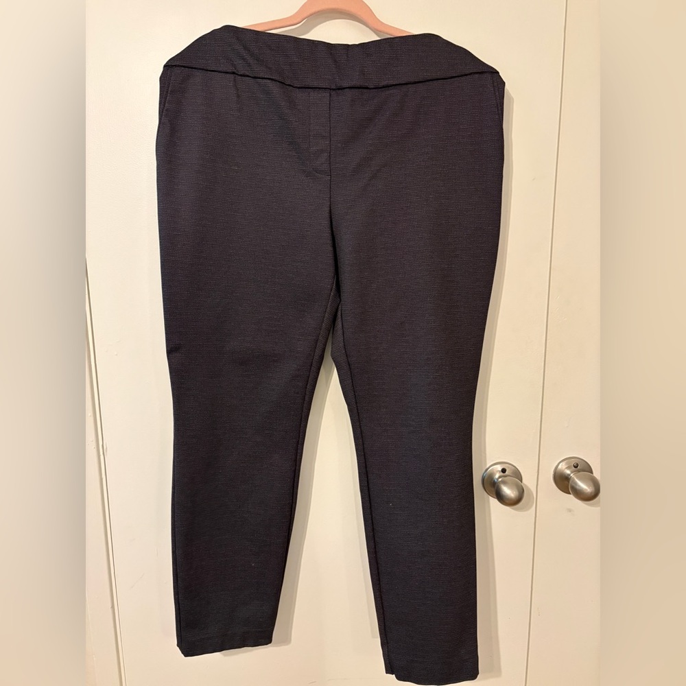 Sophisticated Charcoal Cropped Women's Pants